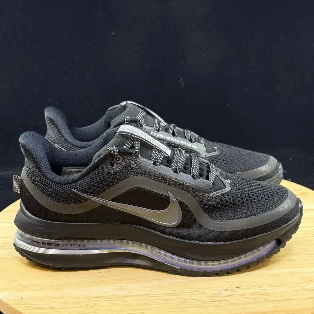 Nike Men's Pegasus Premium Black Metallic Silver HQ2592 005 Size 8.5